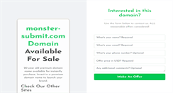 Desktop Screenshot of monster-submit.com